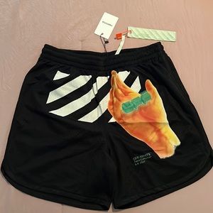 Authentic New OFF White Mens Shorts w Tags